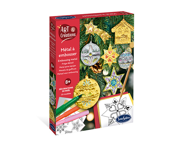 Metal a Embosser Decorations de Noel de Sentosphere Express