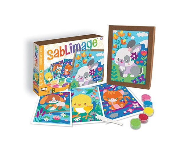 Sablimage Animaux Cálins de Sentosphere Express