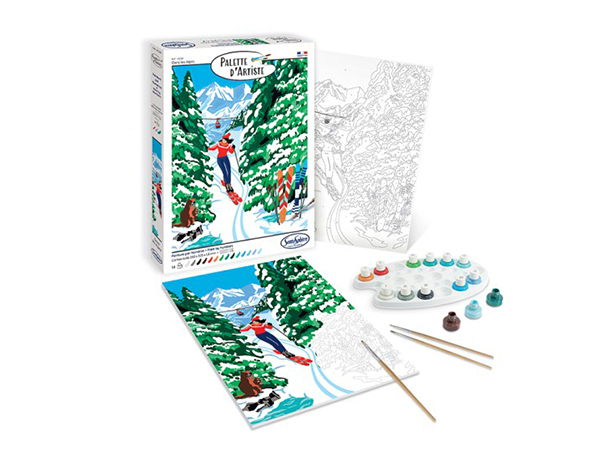 Palette d'Artiste Dans les Alpes de Sentosphere Express
