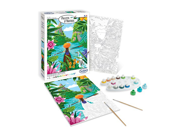 Palette d'Artiste Lagon en Thaïlande de Sentosphere Express
