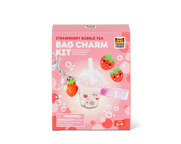 Bag Charm Kit Bubble Tea  de Tigertribe Manualidades
