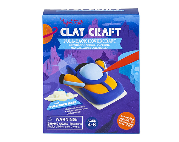 Clay Craft Pull-Back Hovercraft  de Tigertribe OUTLET