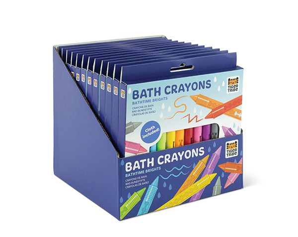 Bath Crayons (Set 12 pc) de Tigertribe Juegos de Baño