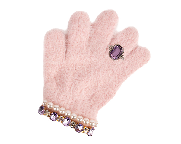 Boujee Bijou Gloves, Light Pink (1 pair) de GP NOVEDADES 