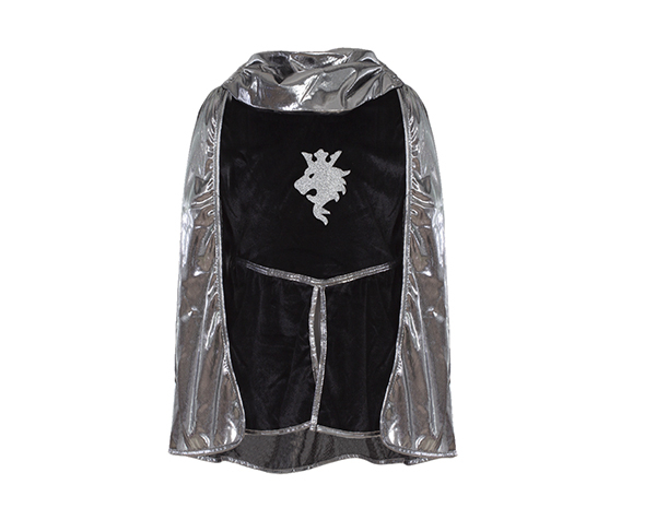 Silver Knight Cape Tunic with Crown, SIZE US 3-4 de GP NOVEDADES 