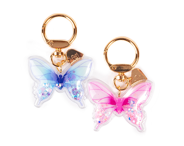 Boutique Enchanted Flutter Bag Charm, 2 styles assorted de GP NOVEDADES 