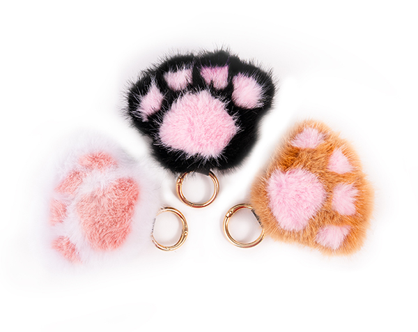 Pretty Paws Bag Charm, 3 styles assorted de GP NOVEDADES 