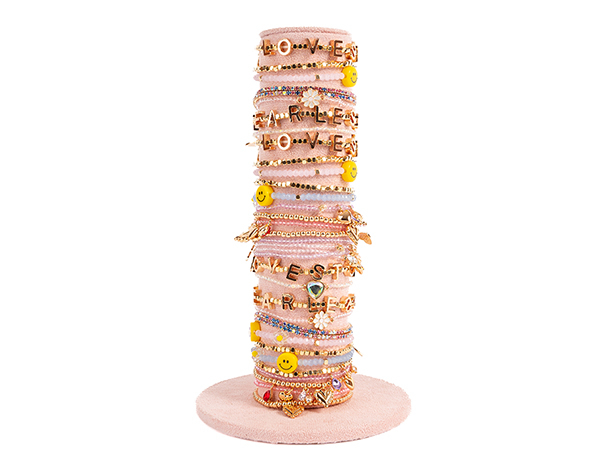 Center Stage Bracelet Set (24 pcs), 8 styles assorted de GP NOVEDADES 