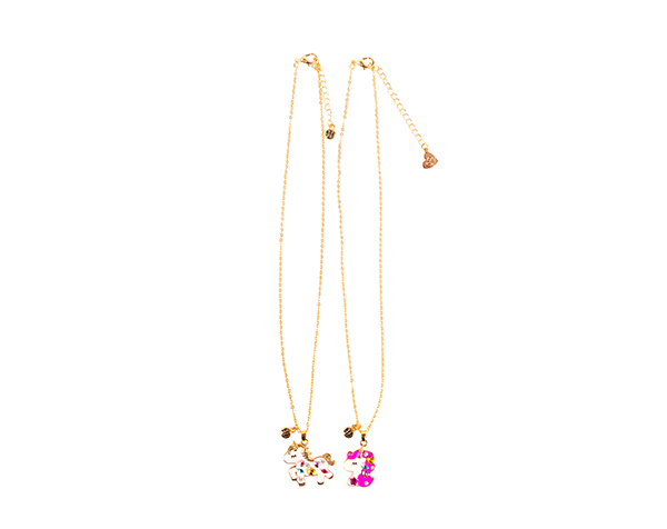 Bejewelled Unicorns Tear and Share Necklace (2 pcs) de GP NOVEDADES 