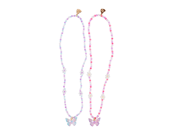 Butterflies and Daises Necklace, 2 styles assorted de GP NOVEDADES 