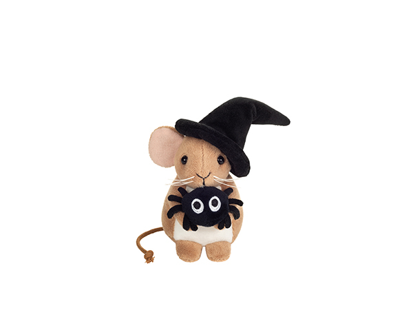 Halloween Mouse with spider 11 cm de Teddy Hermann Halloween Christmas