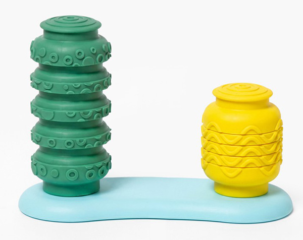 Krumples Bop & Pop Lagoon Green de Quut Toys