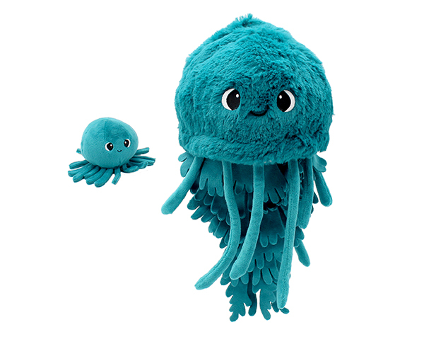 Lilou the jellyfish blue de Les Pitipotos