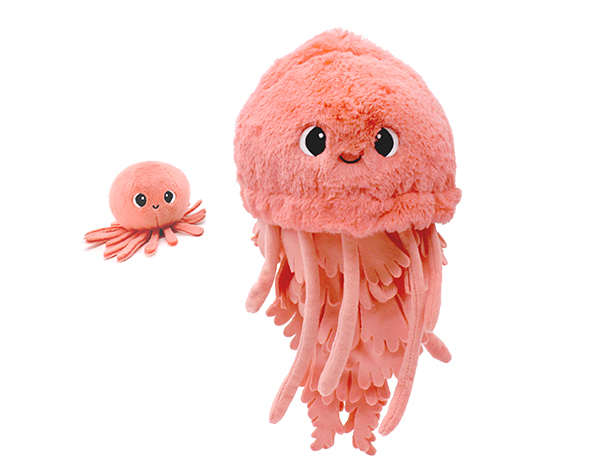 Lilou the jellyfish pink de Les Pitipotos