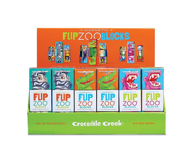 Magnetic Blocks/Flip Zoo de Crocodile Creek